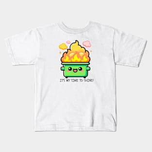 It's my turn to shine: Dumpster Fire Kids T-Shirt